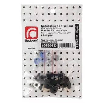 Kit de clip de fixation, carrosserie RESTAGRAF 609005D