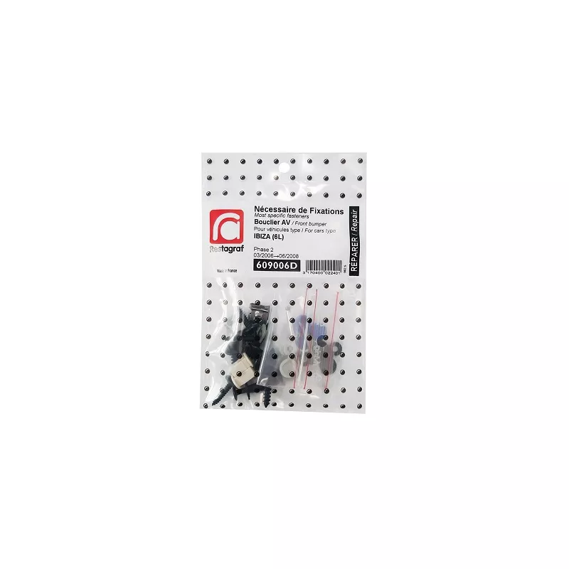 Kit de clip de fixation, carrosserie RESTAGRAF 609006D