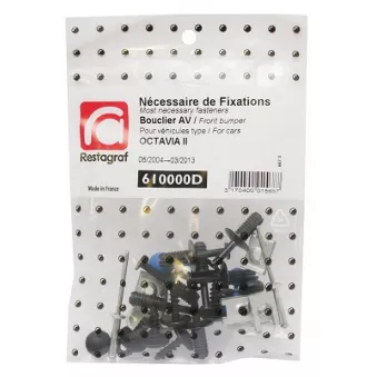 Kit de clip de fixation, carrosserie RESTAGRAF 610000D