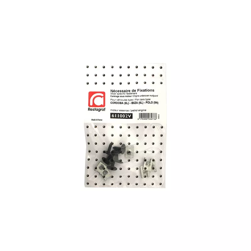 Kit de clip de fixation, carrosserie RESTAGRAF 611002V