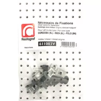 Kit de clip de fixation, carrosserie RESTAGRAF