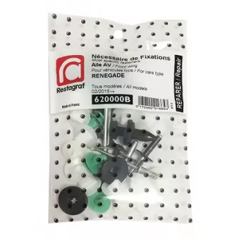 Kit de clip de fixation, carrosserie RESTAGRAF 620000B