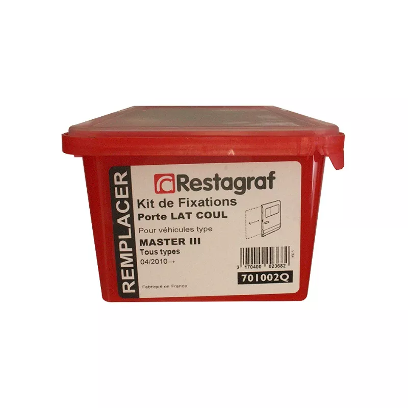Kit de clip de fixation, carrosserie RESTAGRAF 701002Q