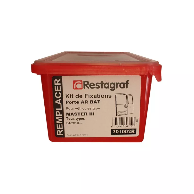 Kit de clip de fixation, carrosserie RESTAGRAF 701002R