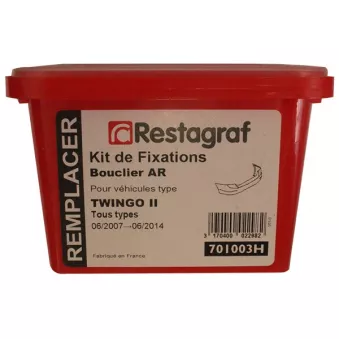 Kit de clip de fixation, carrosserie RESTAGRAF 701003H