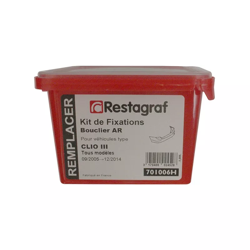 Kit de clip de fixation, carrosserie RESTAGRAF 701006H