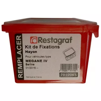 Kit de clip de fixation, carrosserie RESTAGRAF 701006S