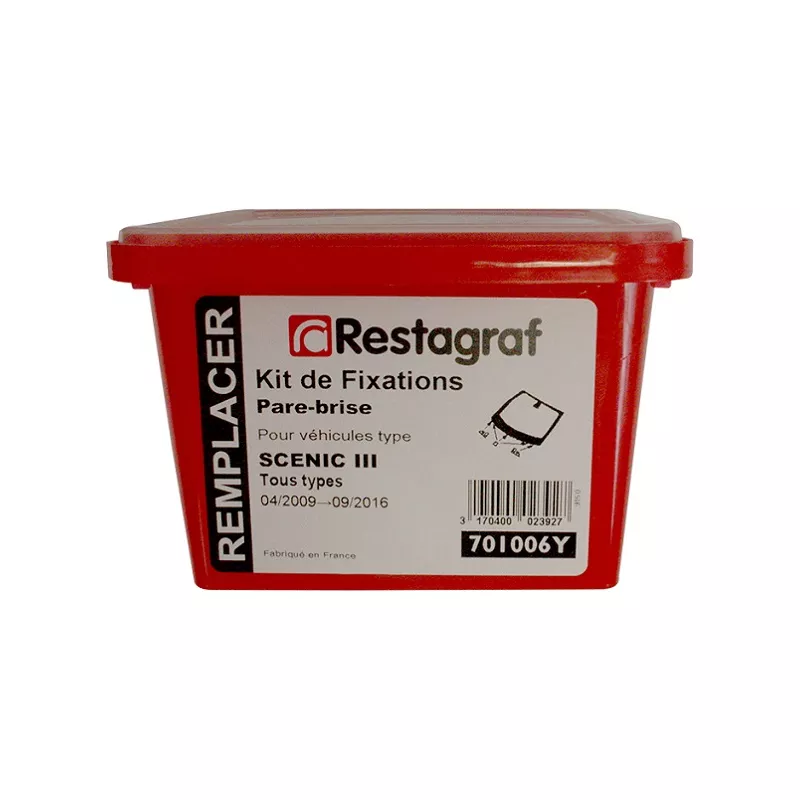 Kit de clip de fixation, carrosserie RESTAGRAF 701006Y