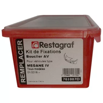 Kit de clip de fixation, carrosserie RESTAGRAF 701007D