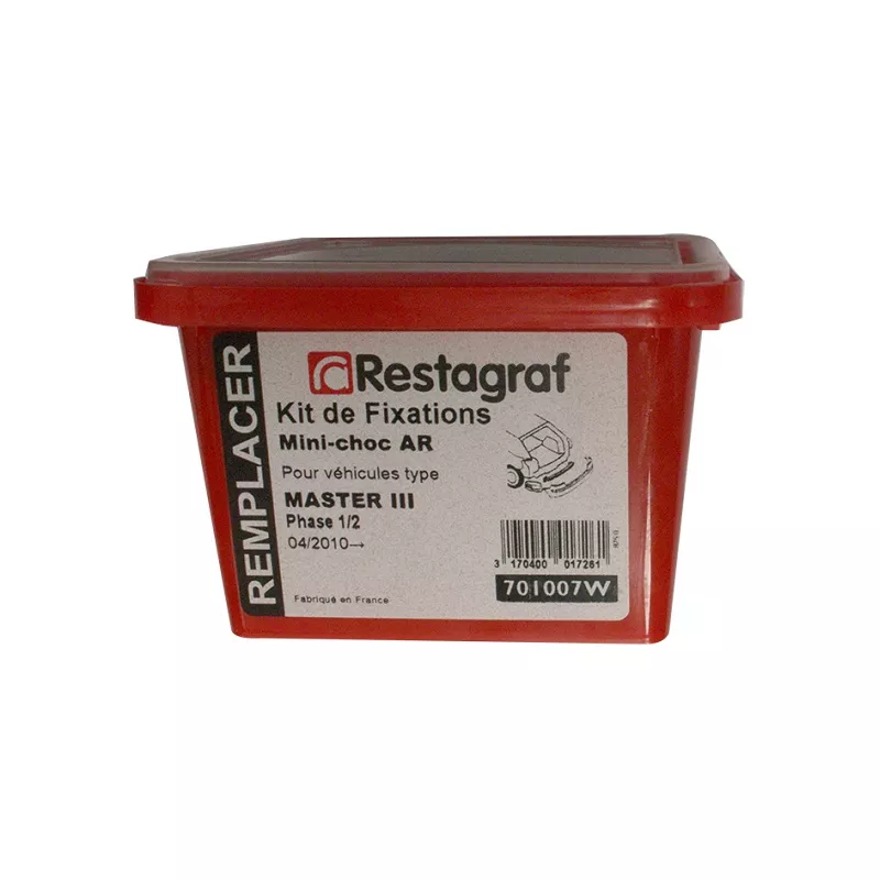 Kit de clip de fixation, carrosserie RESTAGRAF 701007W