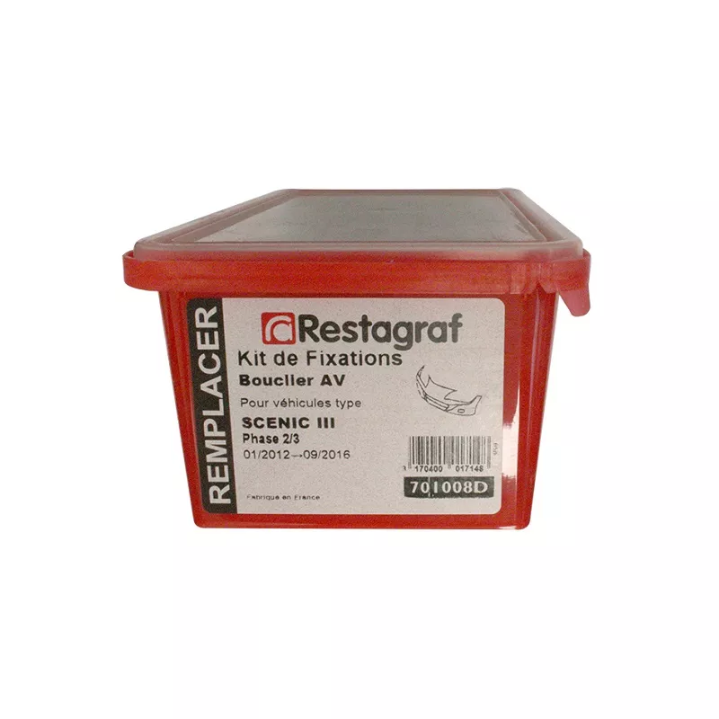 Kit de clip de fixation, carrosserie RESTAGRAF 701008D