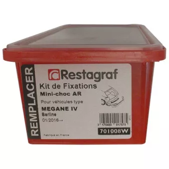 Kit de clip de fixation, carrosserie RESTAGRAF 701008W