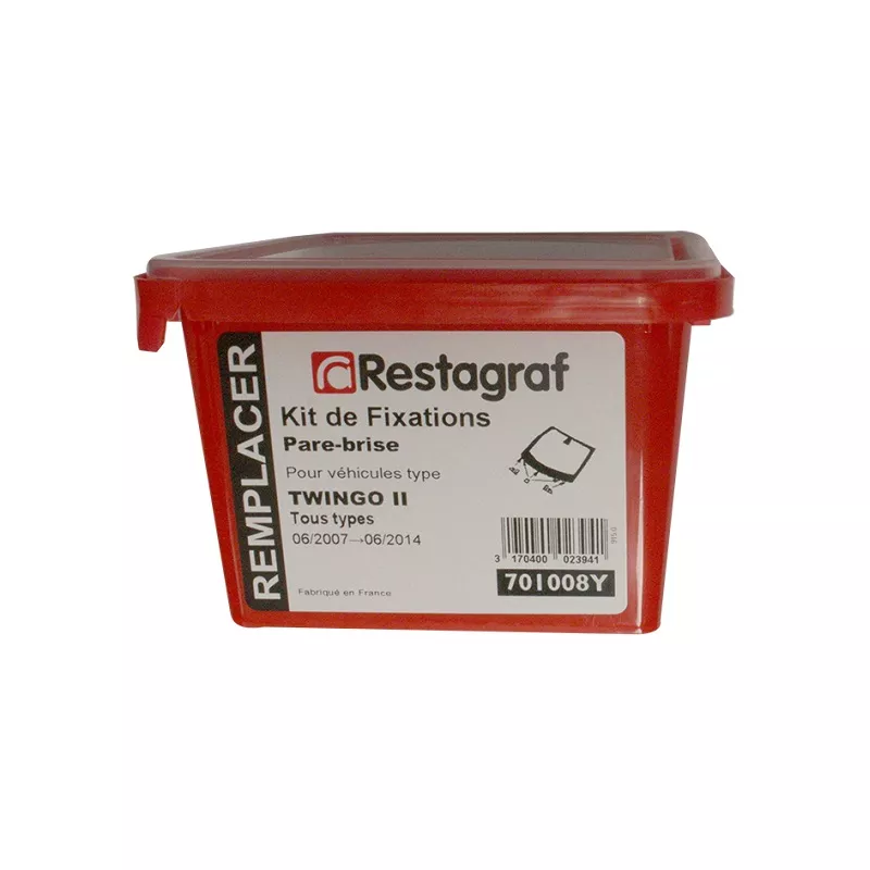Kit de clip de fixation, carrosserie RESTAGRAF 701008Y