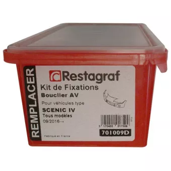 Kit de clip de fixation, carrosserie RESTAGRAF 701009D