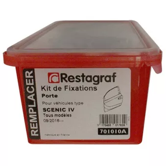 Kit de clip de fixation, carrosserie RESTAGRAF 701010A