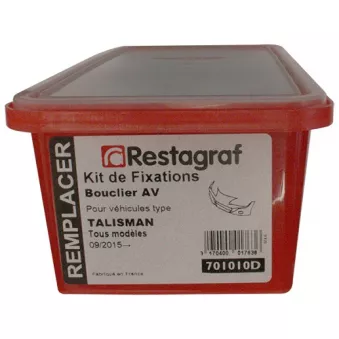Kit de clip de fixation, carrosserie RESTAGRAF 701010D