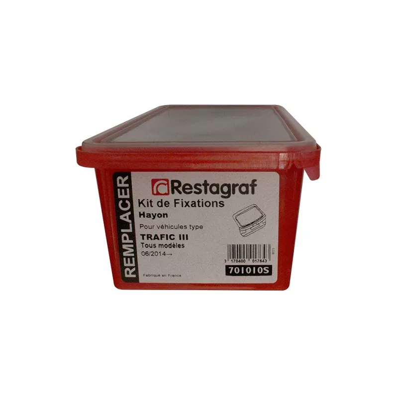 Kit de clip de fixation, carrosserie RESTAGRAF 701010S