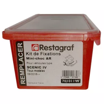 Kit de clip de fixation, carrosserie RESTAGRAF 701011W