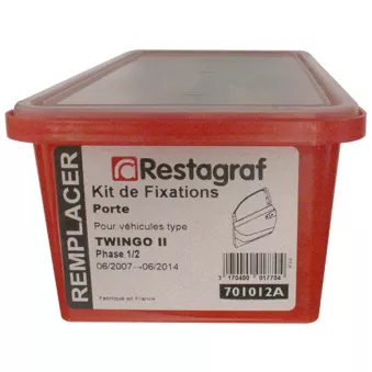 Kit de clip de fixation, carrosserie RESTAGRAF 701012A