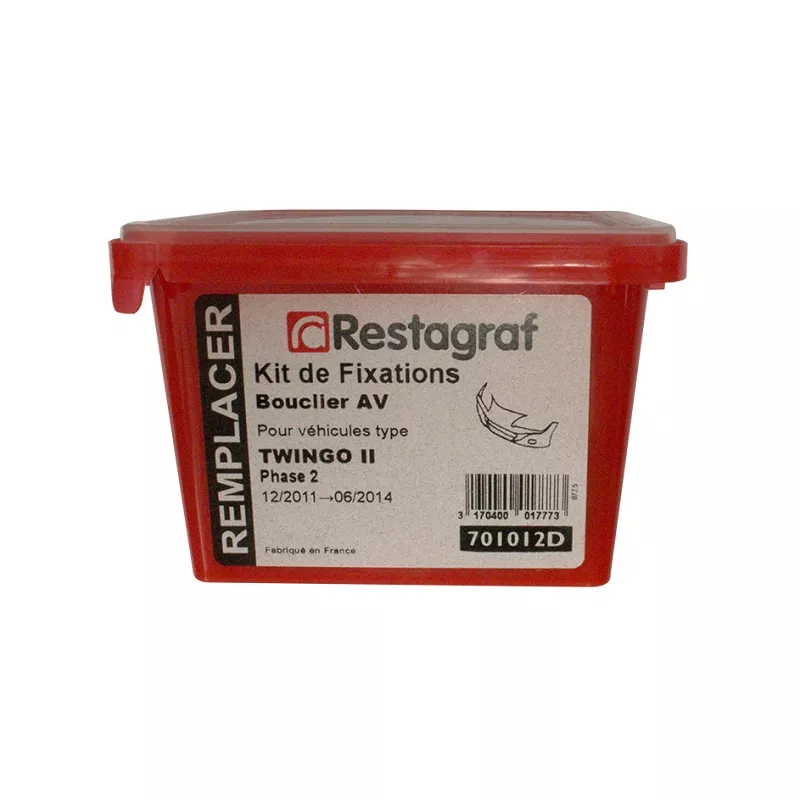 Kit de clip de fixation, carrosserie RESTAGRAF 701012D