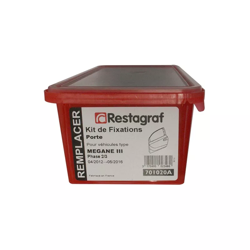 Kit de clip de fixation, carrosserie RESTAGRAF 701020A