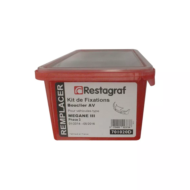 Kit de clip de fixation, carrosserie RESTAGRAF 701020D