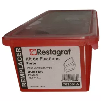 Kit de clip de fixation, carrosserie RESTAGRAF 702001A
