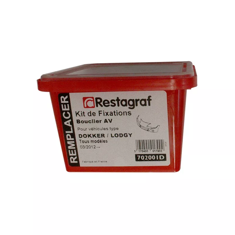 Kit de clip de fixation, carrosserie RESTAGRAF 702001D