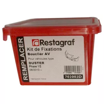 Kit de clip de fixation, carrosserie RESTAGRAF 702002D