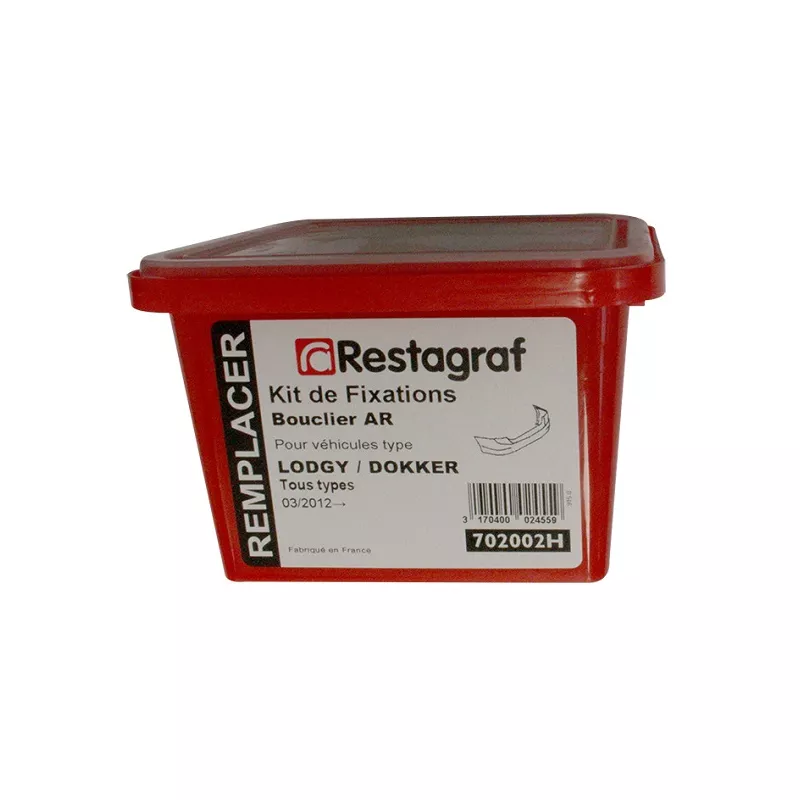 Kit de clip de fixation, carrosserie RESTAGRAF 702002H
