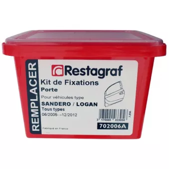 Kit de clip de fixation, carrosserie RESTAGRAF 702006A