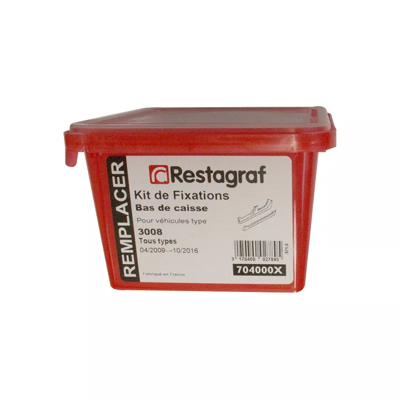 Kit de clip de fixation, carrosserie RESTAGRAF 704000X