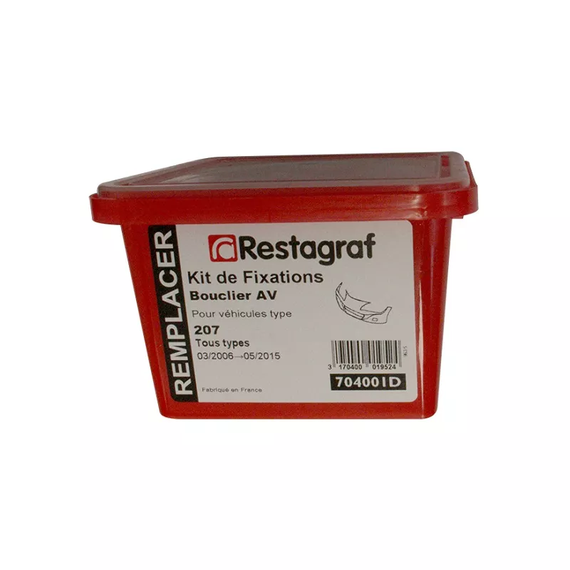 Kit de clip de fixation, carrosserie RESTAGRAF 704001D
