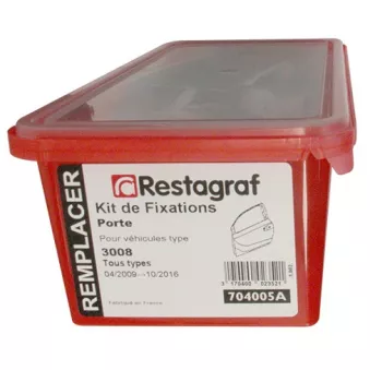 Kit de clip de fixation, carrosserie RESTAGRAF 704005A