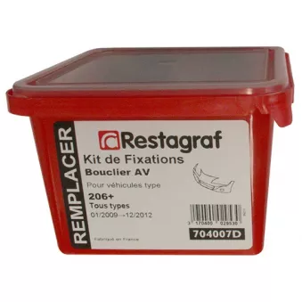 Kit de clip de fixation, carrosserie RESTAGRAF 704007D