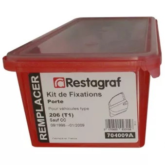 Kit de clip de fixation, carrosserie RESTAGRAF 704009A