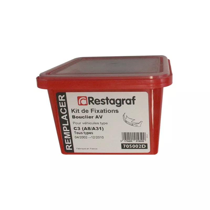 Kit de clip de fixation, carrosserie RESTAGRAF 705002D