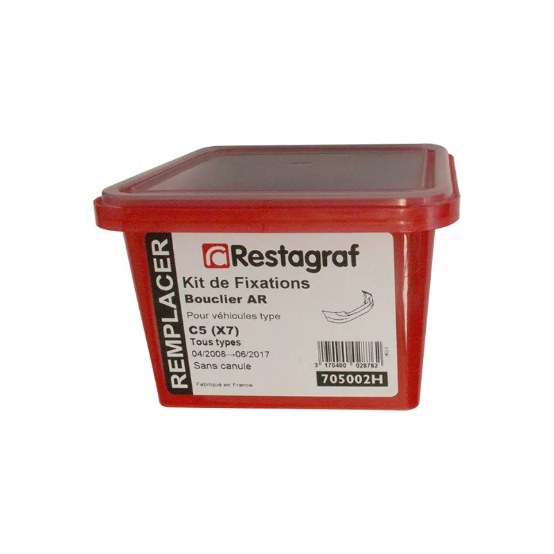 Kit de clip de fixation, carrosserie RESTAGRAF 705002H