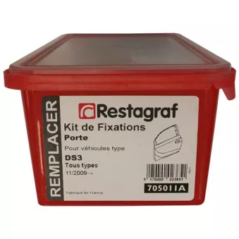 Kit de clip de fixation, carrosserie RESTAGRAF 705011A