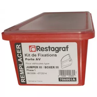 Kit de clip de fixation, carrosserie RESTAGRAF 706001A