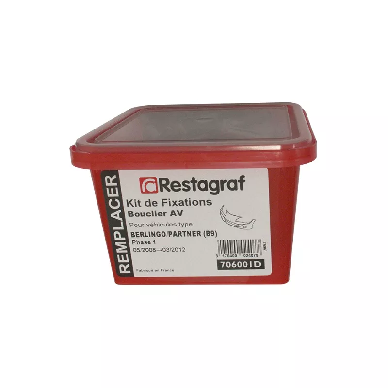 Kit de clip de fixation, carrosserie RESTAGRAF 706001D