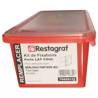 Kit de clip de fixation, carrosserie RESTAGRAF 706001Q