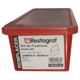 Kit de clip de fixation, carrosserie RESTAGRAF 706002A
