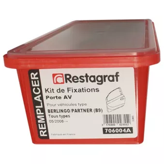 Kit de clip de fixation, carrosserie RESTAGRAF 706004A