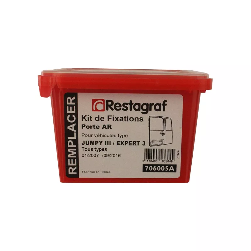 Kit de clip de fixation, carrosserie RESTAGRAF 706005A