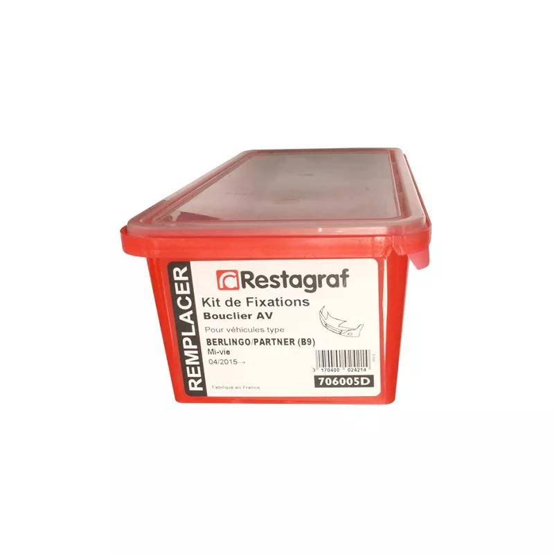 Kit de clip de fixation, carrosserie RESTAGRAF 706005D