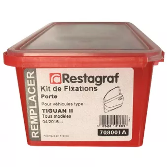 Kit de clip de fixation, carrosserie RESTAGRAF 708001A