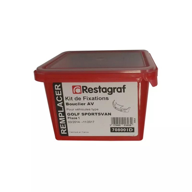 Kit de clip de fixation, carrosserie RESTAGRAF 708001D