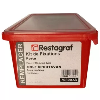 Kit de clip de fixation, carrosserie RESTAGRAF 708002A