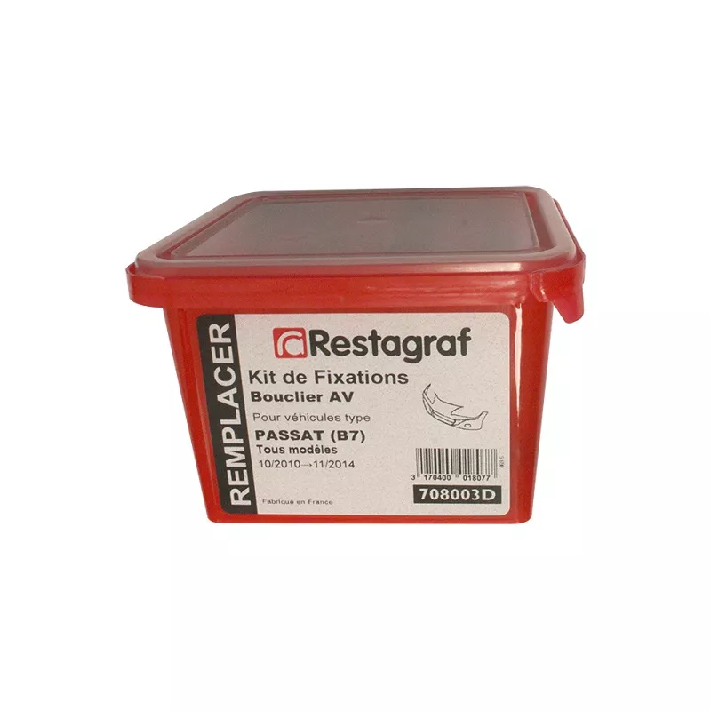 Kit de clip de fixation, carrosserie RESTAGRAF 708003D